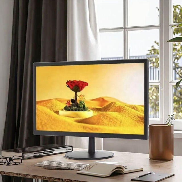 Factory Sale 1080p HD 22-24 Inch Computer Monitor PC Gaming Screen with 75Hz Refresh Rate Refurbished for Desktop Use