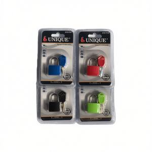 Unique Mini Padlock 40mm Colorful Keyed Lock For Door Security 12Pcs Pack - Product Image 1