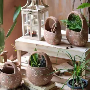 Terlaris Pot Bunga Rumah dan Taman Pot Tanaman Kecil Pot Semen Penanam Sukulen Mini Pot Menghias Bonsai