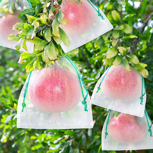 Sacs de culture pour fruits et raisins 7*9cm, sacs en plastique pour raisins, sacs en filet avec cordon de serrage pour fruits et légumes - Product Image 6