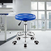 Chaise de bar moderne nordique pour la maison et l'hôtel, confortable, durable, avec roulettes de qualité supérieure