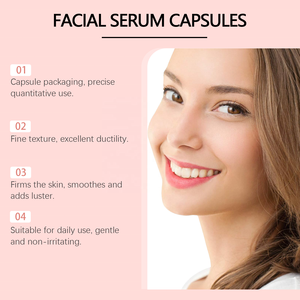 新製品スキンケア有機コラーゲンビタミン<span class=keywords><strong>E</strong></span>スムーススキン抗しわカプセル保湿フェイシャルブライトニングセラム - Product Image 3