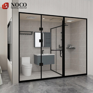 Meubles de salle de bain modernes et durables <span class=keywords><strong>en</strong></span> matériau de conteneur, armoires de lavabo modulaires à suspendre au mur pour usage hôtelier, toilettes portables - Product Image 2