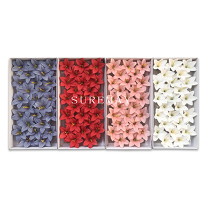 สบู่ดอกไม้ลิลลี่สำหรับตกแต่งช่อดอกไม้กลิ่นหอมสง่างามวันแม่ - Product Image 6