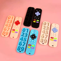 Jouet de dentition en silicone OEM/ODM pour bébé, en forme de télécommande TV et de manette de jeu, pour apaiser les gencives des nourrissons