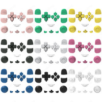 Kit de boutons de remplacement, déclencheurs, pavé directionnel et joysticks pour manette PS5 – Pièces de réparation et de modification personnalisées – Ensemble complet de boutons