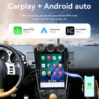 Pantalla Táctil Vertical Android Baoshang de 14.5 Pulgadas para Tesla, Reproductor de Video, Radio, GPS, Navegación para Nissan 350Z 2002-2008