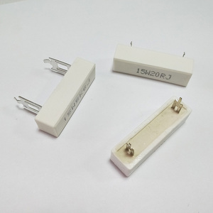 20W <span class=keywords><strong>15</strong></span> <span class=keywords><strong>Ohm</strong></span> 5% gốm điện trở sqp trục xi măng dây điện trở cố định - Product Image 6