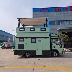 FAW Jiefang Nouveau Camion-<span class=keywords><strong>Camping</strong></span>-car Diesel Autocaravane <span class=keywords><strong>Caravane</strong></span> Style Matryoshka à Toit Relevable Autopropulsé - Product Image 2