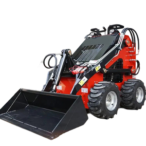 Demande croissante pour les machines les plus vendues : Mini-chargeuse sur pneus avec système hydraulique à double sortie, compatible avec plusieurs accessoires pour une utilisation polyvalente. - Product Image 6