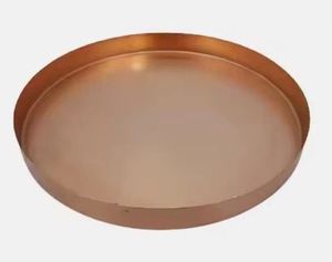 Bandeja de servicio de diseño Irregular europeo Bandeja rodante de calidad especial de larga duración de metal sólido a precio mayorista - Product Image 4