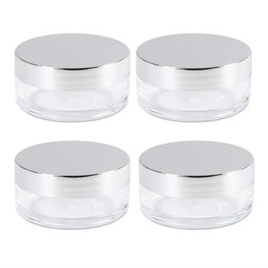 Luxury 1oz 2oz 3oz 4oz 5oz 8oz Empty Body Scrub Jars Cosmetic Plastic Jars with Rose Gold Lid Body Butter Container - Product Image 4