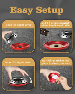 Meilleur Purificateur d'Air Solaire en Alliage Métallique pour Voiture 2025 – Sans Batteries, Parfum Longue Durée & Placement sur <span class=keywords><strong>Pare</strong></span>-<span class=keywords><strong>Brise</strong></span> - Product Image 2