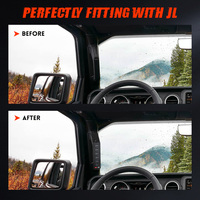 Panel Kontrol Aux sistem relai sirkuit 720W dengan 6 tombol 24V lampu Pod Led bilah lampu 6 gang panel sakelar 12V untuk Jeep Wranger JL