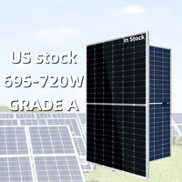Panneau solaire bifacial 700W de type N HJT à double vitrage |   Module à haute efficacité |   Marque SUNPLUS |   CSA pour TUV CE pour |   Anodisé