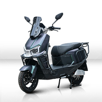 Scooter électrique 2000W, cyclomoteur, pneus 90/90-12 pouces, moto électrique avec compteur de vitesse LCD, motos électriques de rue pour adultes