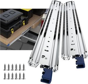 Sneida 1500Mm Nhiệm Vụ Nặng Nề Khóa RV Ngăn Kéo Trượt 225Kg Tải Công Suất 3 Lần Thiết Kế Đầy Đủ Mở Rộng Bệnh Viện Hội Thảo Nhà Kho - Product Image 2