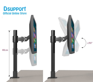 LC250/40 Desktop rotasi penuh, dudukan Monitor TV LCD 19-24 "penjualan terbaik dengan Gratis penjepit meja angkat - Product Image 3