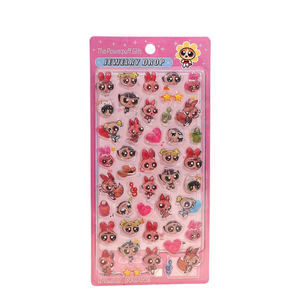 Autocollant en relief 3D stéréo <span class=keywords><strong>Snoo</strong></span> Design, motif dessin animé mignon pour enfants, pour carnet de notes, décoratif, en colle cristalline découpée au laser - Product Image 5