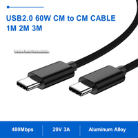 ULT-unite Dongguan Mobile 60W Câble de charge rapide certifié fabricant personnalisé USB-C 3A 1M 2M 3M 480Mbps