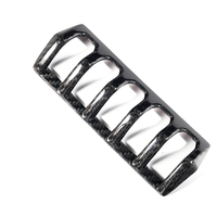 Nouveau panneau de boutons latéraux de volant en fibre de carbone sèche LP700 LP740 SVJ Kits d'intérieur