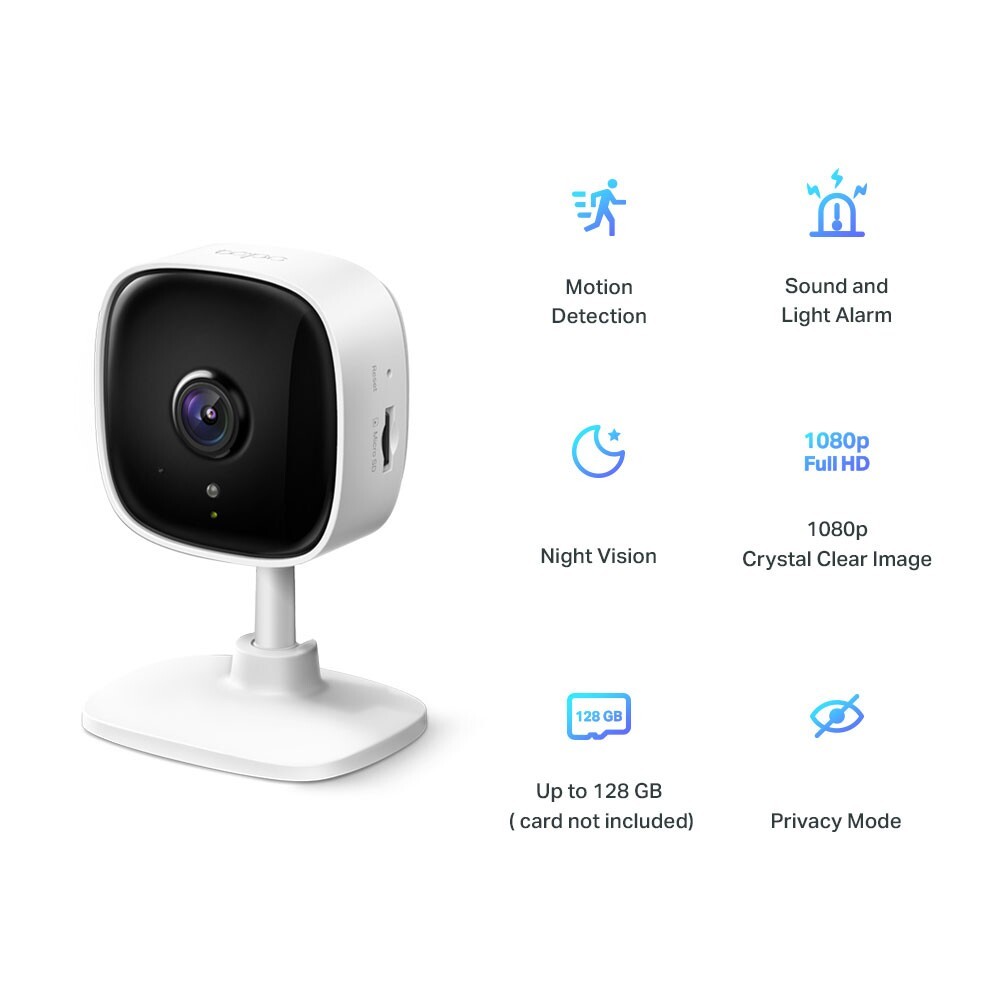 TP-LINK Tapo C100 C110 TC60 Network Camera 1080p HD Surveillance Wireless with Night Vision & Anti-Theft · image 3