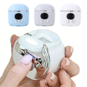 <span class=keywords><strong>Appareil</strong></span> de soin des ongles électrique léger et multifonctionnel avec compartiment de rangement pour lames courbes et loupe, idéal pour les seniors et les bébés - Product Image 1