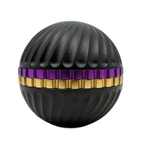 New Arrival Aluminum 4 Layers <b>Herb</b> Grinder Creative Tobacco <b>Smoking</b> Grinder Gift Ball Grinder <b>Herb</b> - Product Image 4