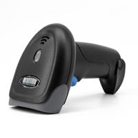 Lector de Códigos de Barras Inalámbrico 1D 2D, con Conexión USB y Bluetooth, Escáner de Códigos de Barras con Lectura Inversa de Datamatrix y Códigos de Puntos, para Sistemas Android, iOS y Windows