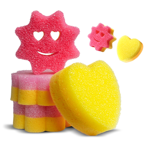Chất lượng cao mật độ cao Composite polyester sợi Sponge chà làm sạch cho nhà bếp món ăn rửa - Product Image 1