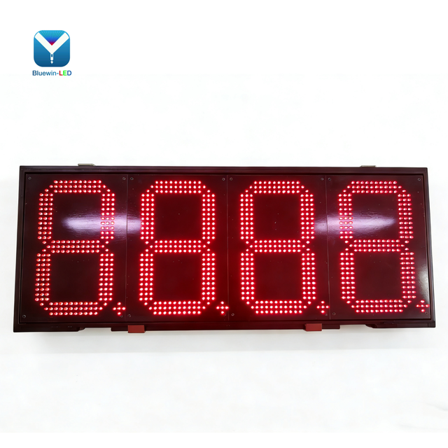 Wholesale 12-Inch Digital LED Signs Gas Electronic Price Digits for Display and Signage
