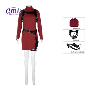 <span class=keywords><strong>Ada</strong></span> Wong ผู้ใหญ่ Resident Evil 4ชุดคอสเพลย์อะนิเมะสำหรับปาร์ตี้ - Product Image 3
