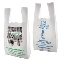 Sacs en plastique HDPE haute densité pour l'emballage des t-shirts