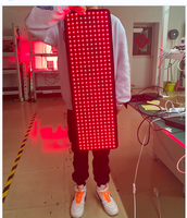 Tapis de luminothérapie rouge pour le dos des chevaux, grande taille, design enveloppant, pour la santé de la taille et de la colonne vertébrale, rechargeable, double alimentation