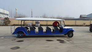 Luxury <b>Cheap</b> Golf Cart Electric Tourist Sightseeing Buggy Electric Classic Car Vintage Vehicle for Resort Hotel - Product Image 4