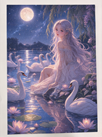 Puzzle personnalisé à thème de bande dessinée, 500 pièces, avec illustrations imprimées sur mesure, pour la vente sur les réseaux sociaux (OEM & ODM)