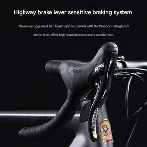 Vélo de ville 24 vitesses, course sur route, alliage d'aluminium, fourche à ressort incurvée, <span class=keywords><strong>suspension</strong></span>, freins à disque à câble, roues 700c, <span class=keywords><strong>pas</strong></span> <span class=keywords><strong>cher</strong></span> - Product Image 2