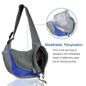 Cross-Border Reflective Mesh <b>Pet</b> Sling Bag - Breathable Cat Dog <b>Carrier</b> Wholesale - Product Image 3