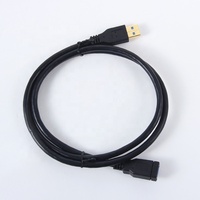 Cable de Extensión USB 3.0 de Alta Velocidad 5Gbps, 1M, Macho a Hembra, con Conductores de Cobre Puro y Blindaje Trenzado para Computadora/Impresora