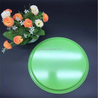 XQ Loyang Kue Bulat Datar Lapisan Anti Lengket Baja Karbon Ketebalan 0.4mm Loyang Panggang