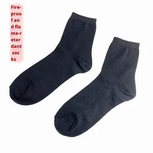 Chaussettes <span class=keywords><strong>de</strong></span> <span class=keywords><strong>pompier</strong></span> ignifuges, résistantes aux flammes, isolantes, résistantes aux hautes températures, protection contre les incendies, tricotées, ODM spécial - Product Image 1