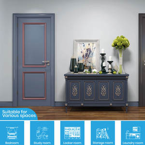 B1097 Nuovo Design Porta Interna in Legno Massello Insonorizzata STC Oltre 45dB per Hotel e Studi di Registrazione ad Uso Acustico - Product Image 4