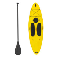 Excellente expérience de surf en solo avec planche de paddle rigide (SUP) antidérapante, garantie 3 ans, idéale pour la famille et les amis