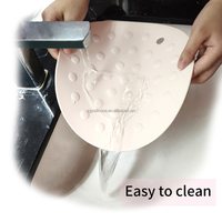 Sous-plats ronds modernes en silicone, deux tailles, antidérapants, pour cuisine/salle à manger, maison