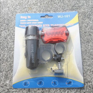 Ensemble d'éclairage pour vélo de montagne Jiuyue, 5 LED, phare avant, feu arrière papillon, accessoires de cyclisme - Product Image 3
