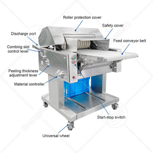 Machine électrique commerciale ORME pour enlever la graisse de la peau de porc, machine à enlever la peau de porc, machine à couper à <span class=keywords><strong>vendre</strong></span> - Product Image 3