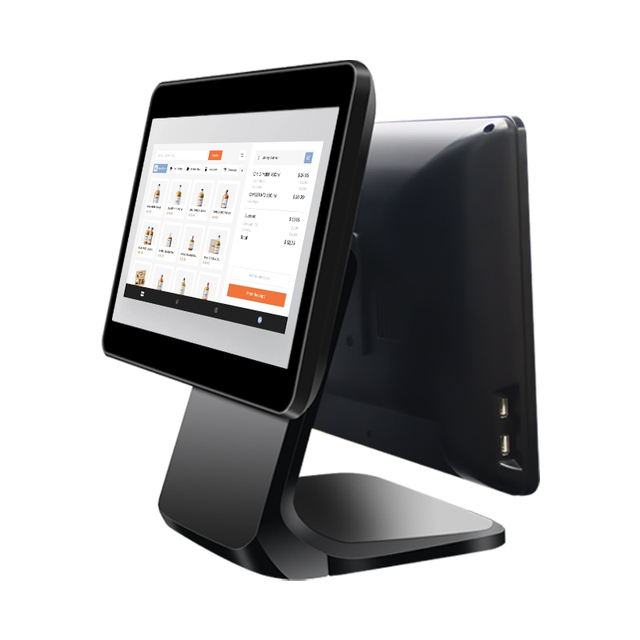 Hot Sale POS AIO Android Tablet Desktop 15.6 Inch 13.3 Inch I3 I5 Win 10 Dual Touch Screen Computer Retail POS Systems