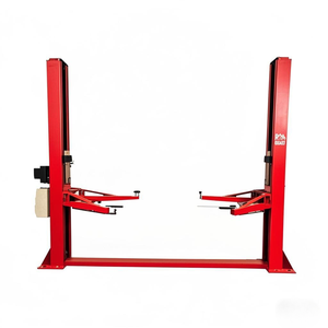 Hot New Double Colonne Quatre Poteaux Voiture Ascenseur Hydraulique avec Plate-Forme Antidérapante Prix Usine pour Salles D'exposition et Garages - Product Image 1