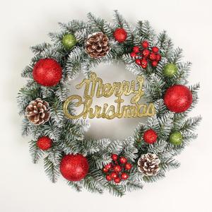 New Style Christmas <b>Wreath</b> 30/40/50cm Handmade Display for Window Hanging - Festive Decoration for Christmas - Product Image 1