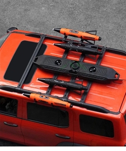 ถังน้ำหลังคารถยนต์พลาสติกออฟโรด4x4 5L สำหรับการล้างรถมือถือและรายละเอียดรถถังเก็บน้ำแรงดันสูง - Product Image 3